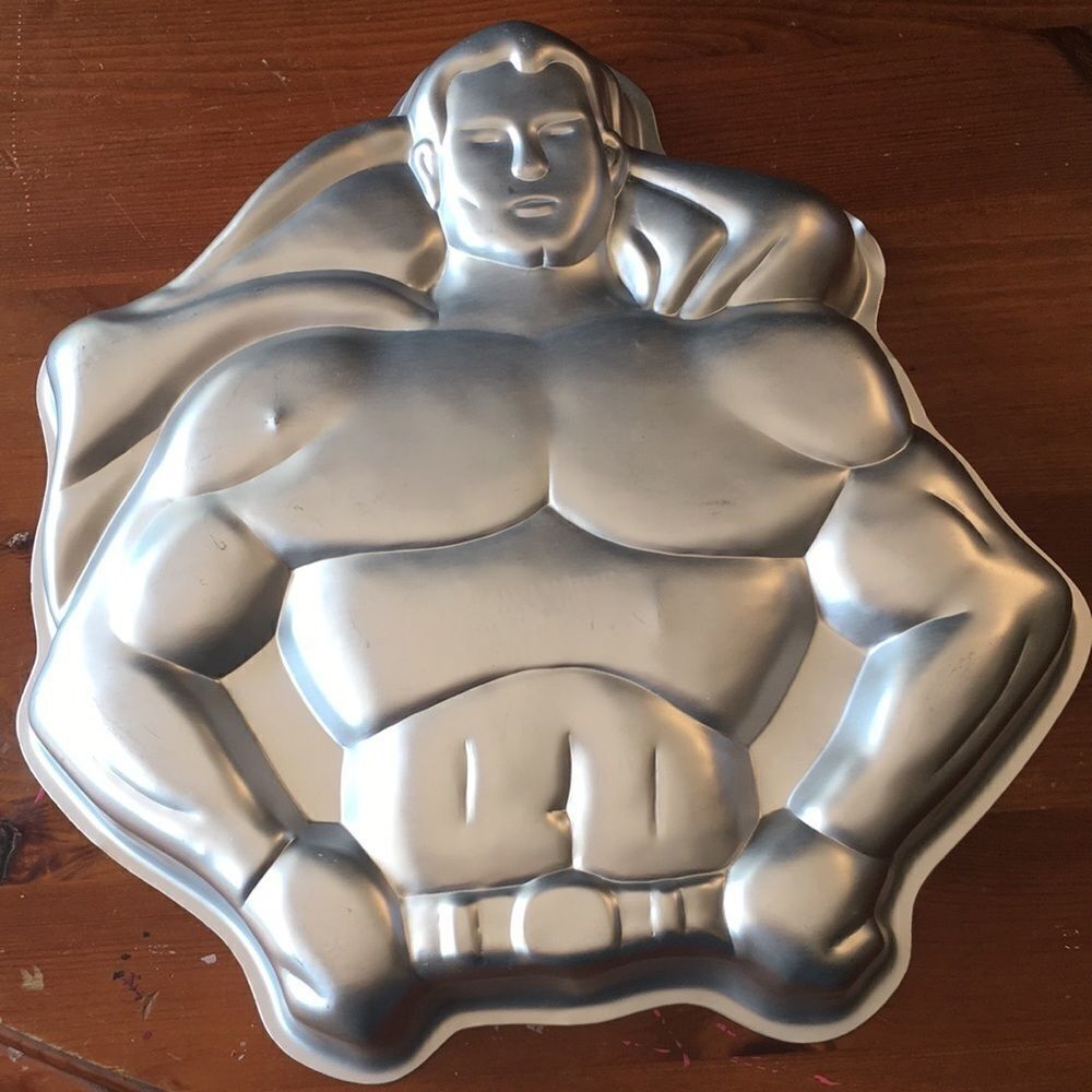 Wilton Superman 1977 Vintage DC Comic Cake Pan